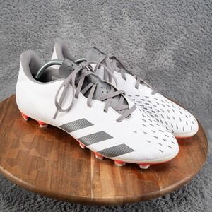 Adidas Predator Freak .4 F Soccer/Futbol Cleats White FY6317 Men's Size 12